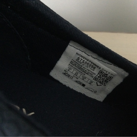 Sperry Crest Platform Navy Snake Size 8 - Picture 7 of 9